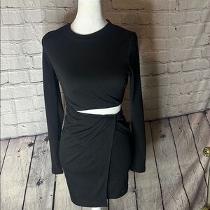 Not My Fault dress by Hello Molly. All black size US 2